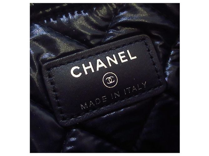 Chanel Deauville Azul marinho - vista 6