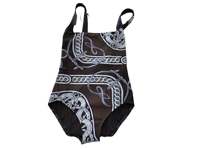 Hermès Badebekleidung Hellblau Dunkelblau - Ansicht 4