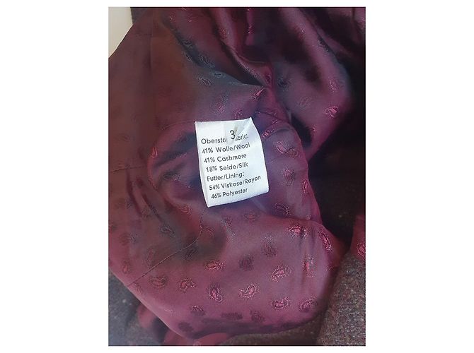 Blazer Iris von Arnim in cashmere lana e seta Multicolore - vista 9