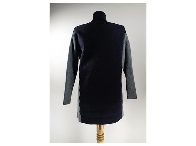 Pull Samsoe & Samsoe en laine noir gris - vue 3