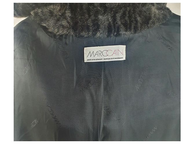 Abrigo Marc Cain Estampado Animal Gris - vista 6