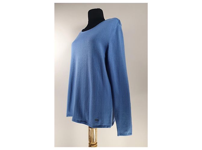 Autre Marque Jersey Armor Lux de algodón azul - vista 3