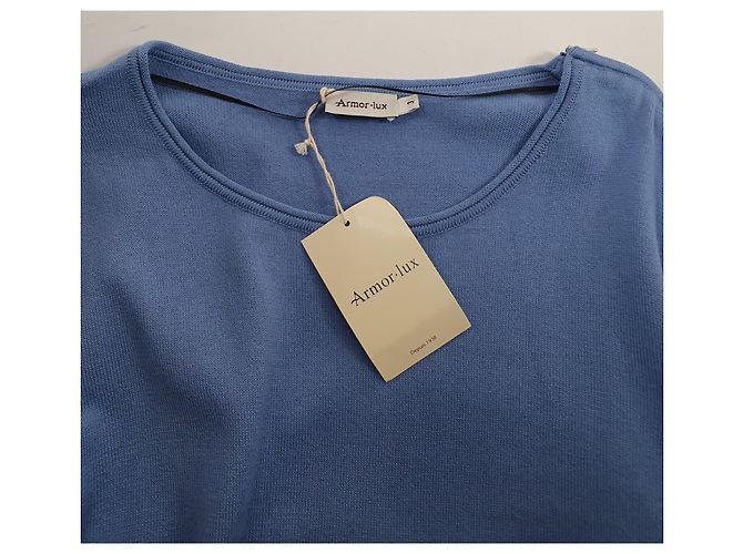 Autre Marque Jersey Armor Lux de algodón azul - vista 7