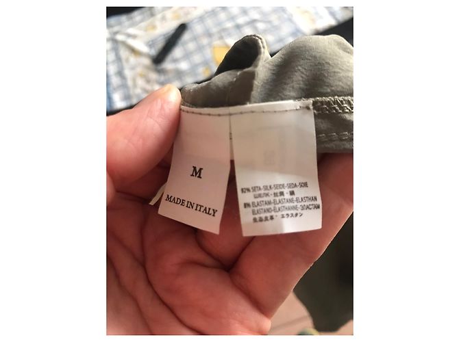 Macacão Brunello Cucinelli de seda taupe - vista 6