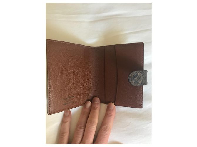 Louis Vuitton Small leather goods - directory Dark brown - view 2