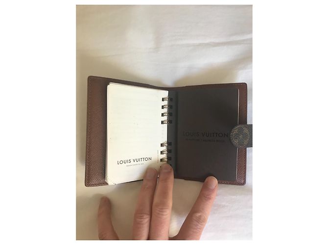 Louis Vuitton Small leather goods - directory Dark brown - view 7