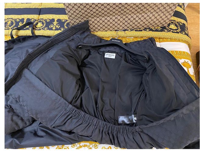 Giacca nera Gucci x Balenciaga Nero - vista 2