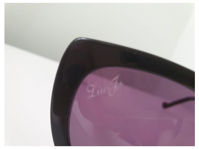 Occhiali da sole Liu.Jo LJ686sr Cat Eye Neri Grigi Nero Grigio - vista 4