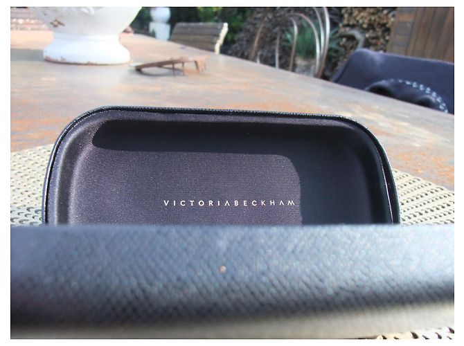 Victoria Beckham oversized sunglasses black - view 3