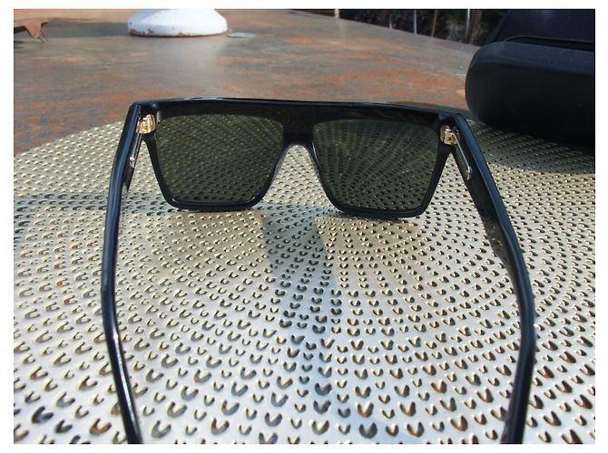 Victoria Beckham oversized sunglasses black - view 5