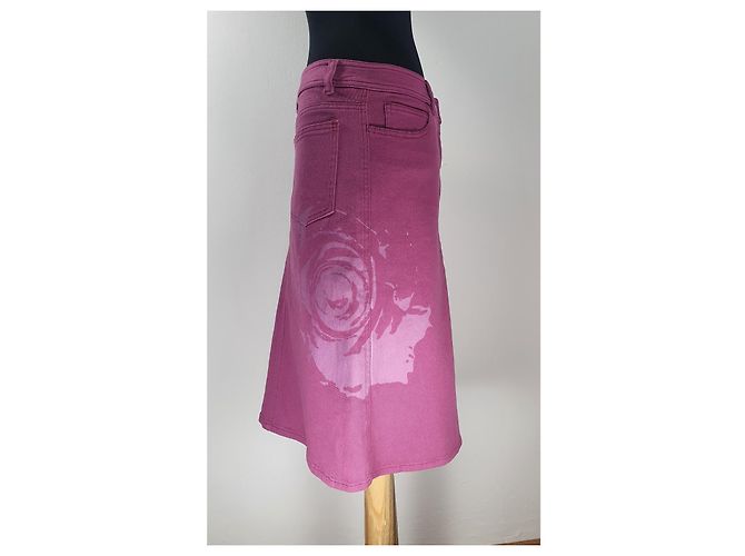 Gonna rosa in cotone Red Valentino - vista 2