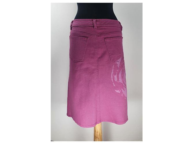 Gonna rosa in cotone Red Valentino - vista 4