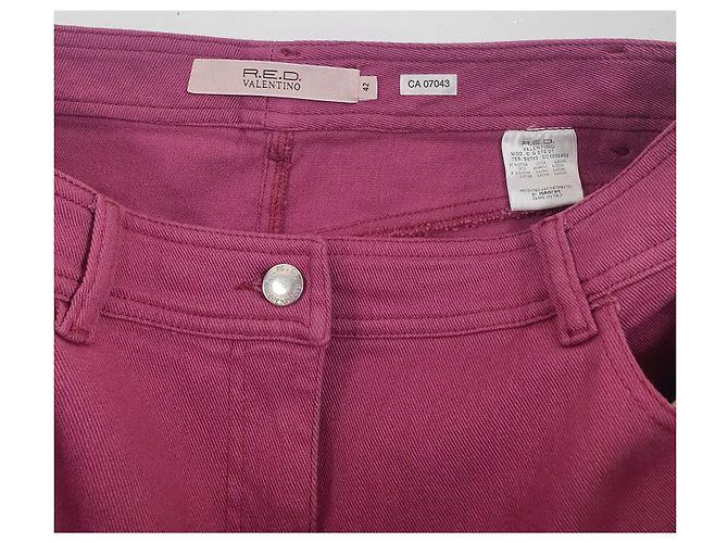Gonna rosa in cotone Red Valentino - vista 6