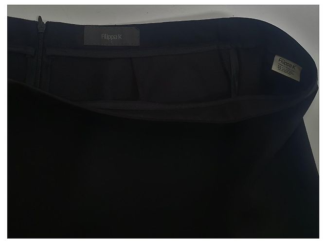Falda negra Filippa K de lana L Negro - vista 5