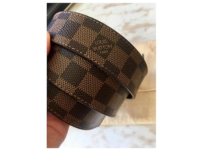 Louis Vuitton inventore Marrone Gold hardware - vista 7