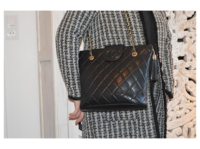 Chanel bolsa de compras Negro - vista 30
