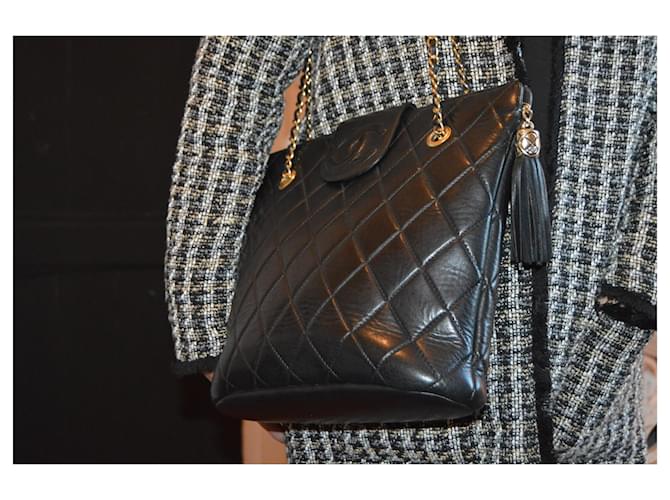Chanel bolsa de compras Negro - vista 31