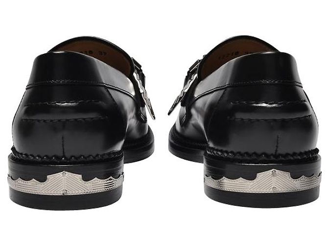 Toga Pulla Mocassini in Pelle Nera Nero - vista 4