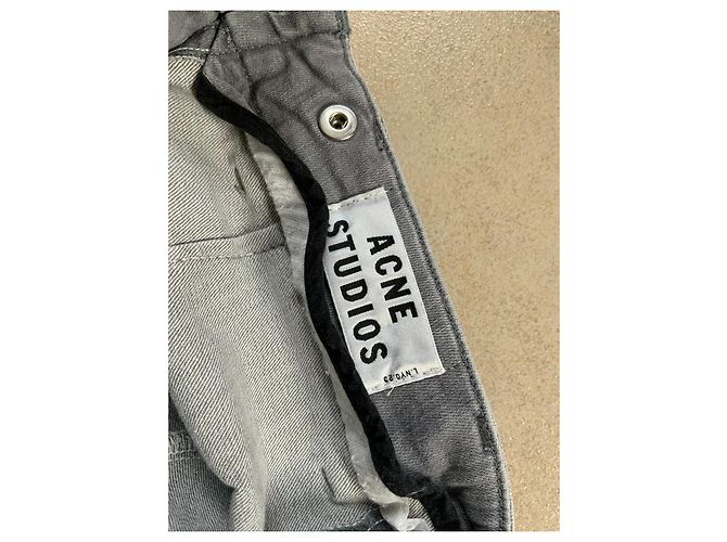 Acne Studios Rocca Jeans Denim Grau - Ansicht 2