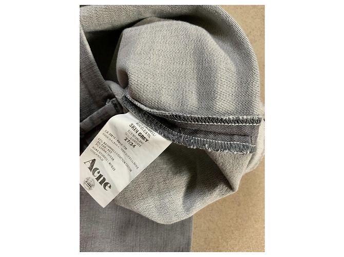 Acne Studios Rocca Jeans Denim Grau - Ansicht 3