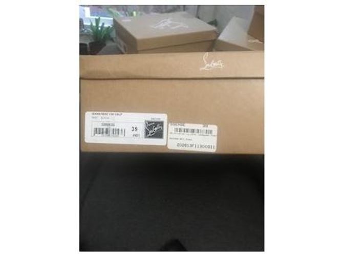 Christian Louboutin Louboutin 130Botas con plataforma de piel de becerro Izamayeah mm Negro - vista 2