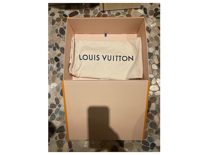 Louis Vuitton Louis Vuitton Borsa Briefcase Discovery Monogram e Pelle Taiga Argento - vista 12