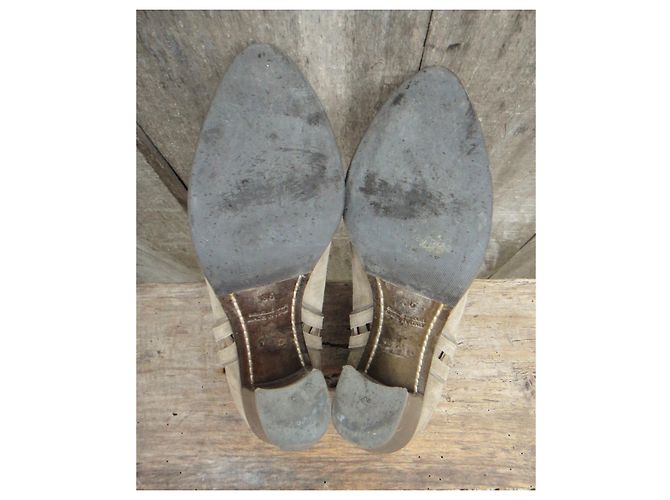 Sartore Ankle Boots Beige Deerskin 37 - view 5