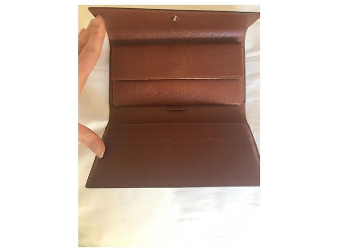 Louis Vuitton Purse - Card - Check book Dark brown - view 12