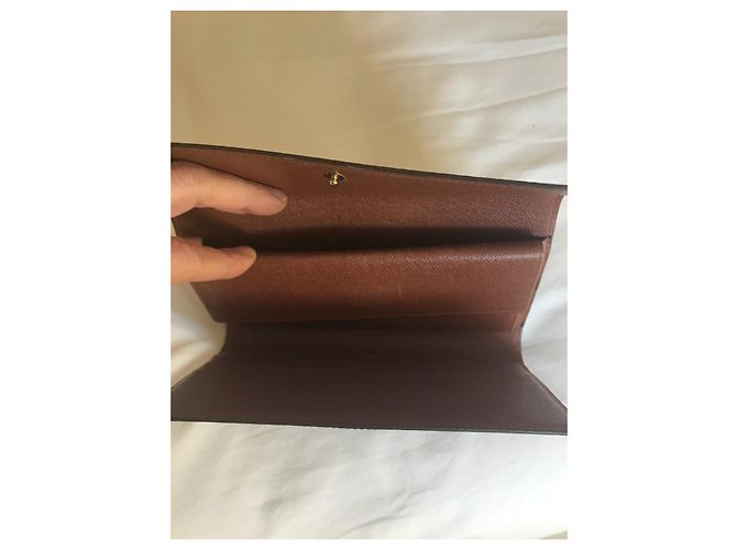 Louis Vuitton Purse - Card - Check book Dark brown - view 7