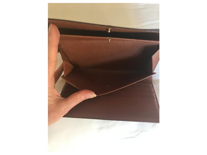 Louis Vuitton Purse - Card - Check book Dark brown - view 8