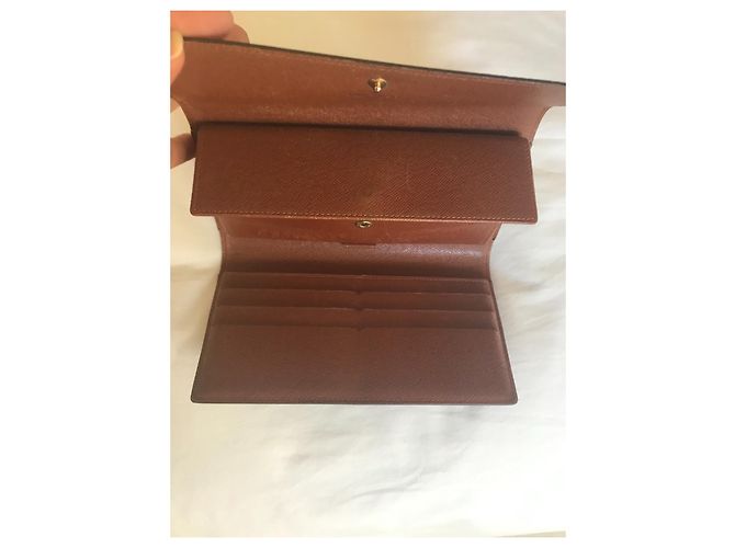 Louis Vuitton Purse - Card - Check book Dark brown - view 9