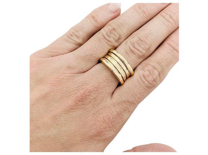 Bulgari ring, "B.Zero1", yellow gold. - view 6