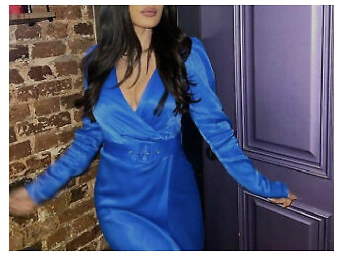 Zara Blazerkleid Größe XS Blau - Ansicht 12
