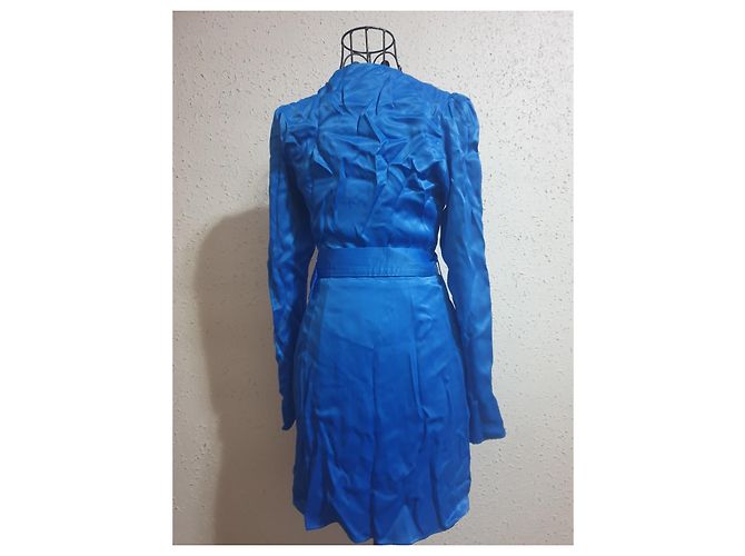 Zara Blazerkleid Größe XS Blau - Ansicht 6