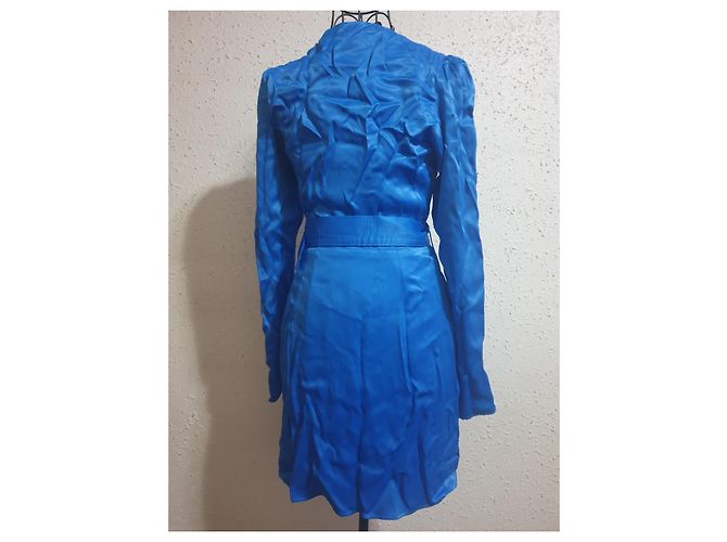 Zara Blazerkleid Größe XS Blau - Ansicht 7