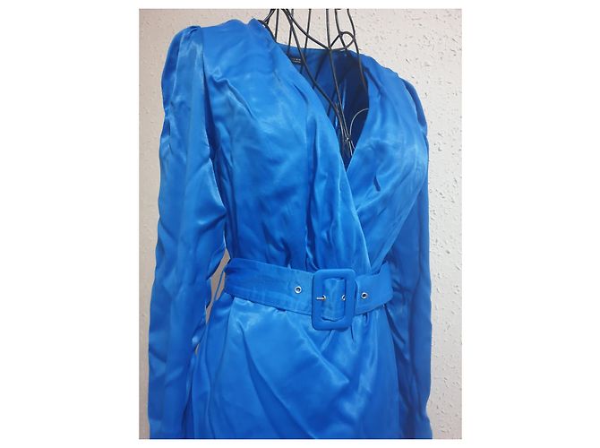Zara Blazerkleid Größe XS Blau - Ansicht 9