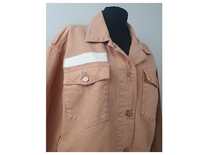 Autre Marque Chaqueta Sloane Coffee Ética Rosa de Algodón Multicolor - vista 2