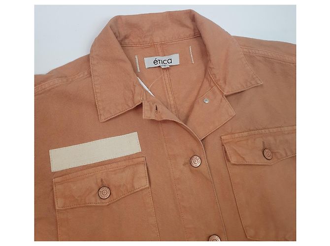 Autre Marque Chaqueta Sloane Coffee Ética Rosa de Algodón Multicolor - vista 8