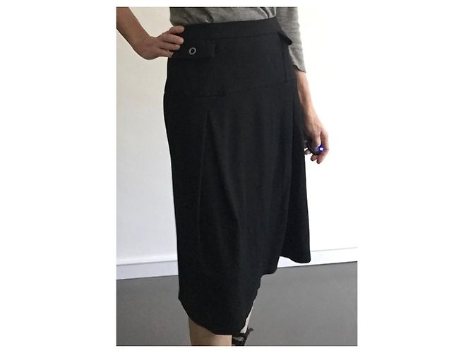 Autre Marque Gonna nera CT Beach T. Anche S 36-38 Nero - vista 11