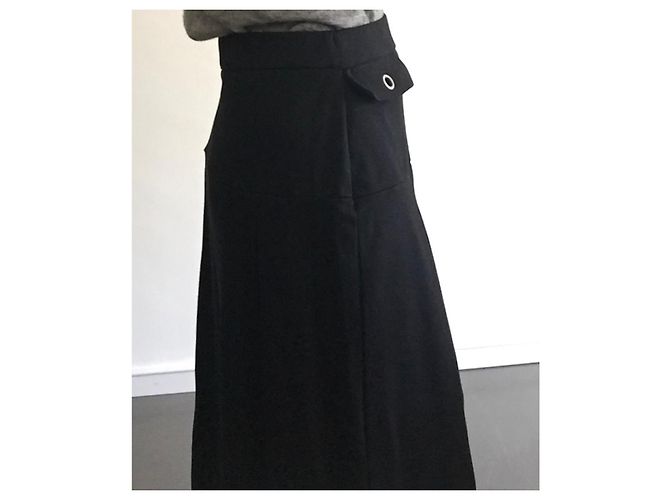 Autre Marque Gonna nera CT Beach T. Anche S 36-38 Nero - vista 12