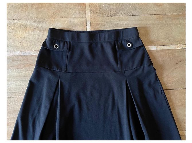 Autre Marque Gonna nera CT Beach T. Anche S 36-38 Nero - vista 3
