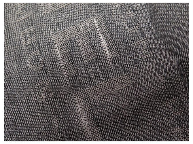 STOLA CHANEL LOGO CC 31 SCIARPA RUE CAMBON IN CASHMERE E LANA MARRONE - vista 3