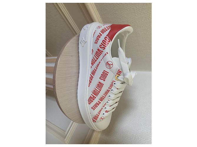 Sneaker Archlight Louis Vuitton Bianco Rosso - vista 4