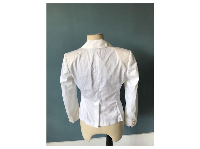 Paul Smith Weißer Blazer im Smoking-Stil - Ansicht 3