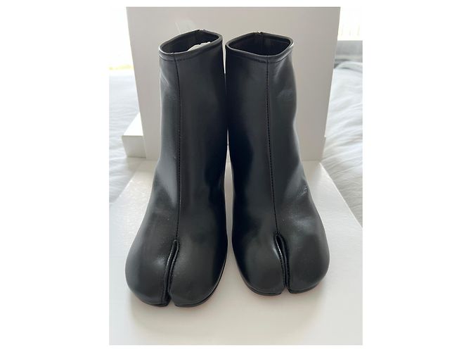 Maison Martin Margiela STIVALETTI MAISON MARGIELA TABI NERI Nero - vista 6