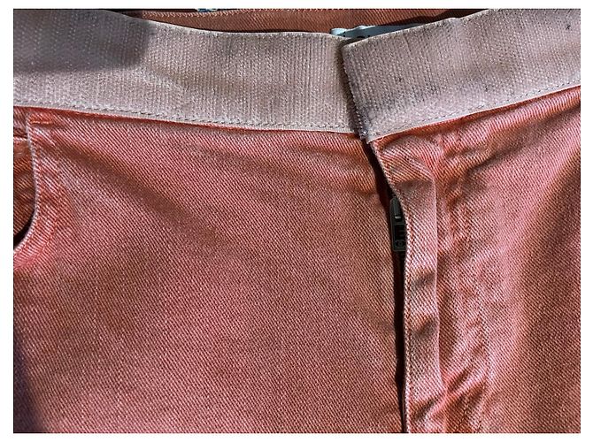 Chanel Pantalones, polainas Roja - vista 3