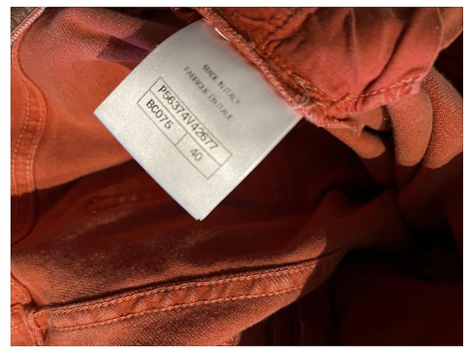 Chanel Pantalones, polainas Roja - vista 4