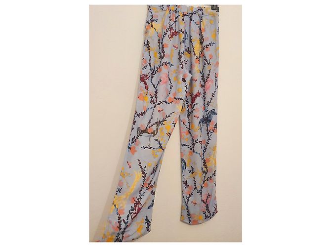 Autre Marque Pantalones Vinnie Stine Goya de viscosa Multicolor - vista 5