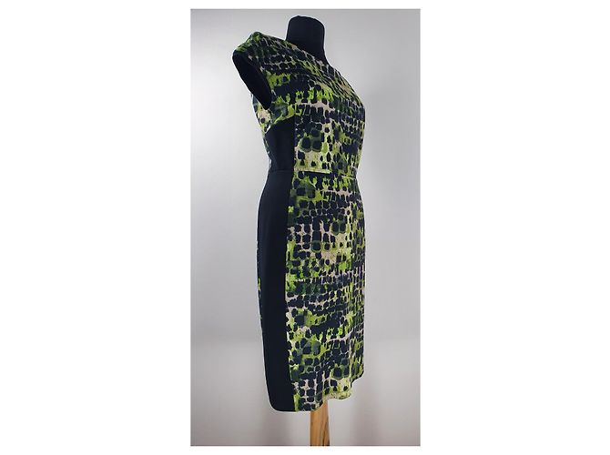 Max Mara Kleid aus Viscose Mehrfarben - Ansicht 3