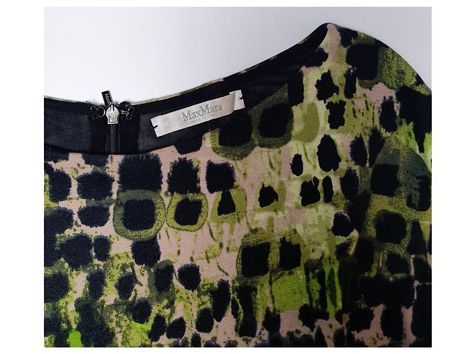 Max Mara Kleid aus Viscose Mehrfarben - Ansicht 6